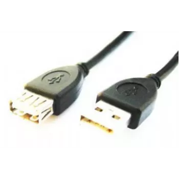 GEMBIRD USB 2.0 Type-A to USB Type-A Extension Cable (AM/AF), 2m - Black