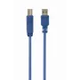 GEMBIRD USB 3.0 Cable A-plug to B-plug 3m - Blue