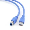 GEMBIRD USB 3.0 Cable A-plug to B-plug 3m - Blue