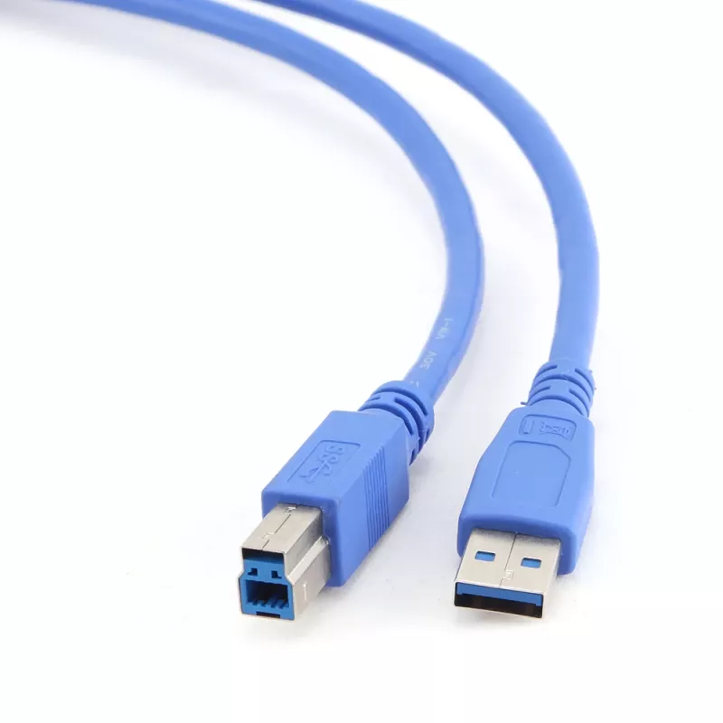GEMBIRD USB 3.0 Cable A-plug to B-plug 3m - Blue