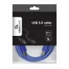GEMBIRD USB 3.0 Cable A-plug to B-plug 3m - Blue