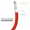 USB-A to Lightning cable Baseus Yiven 1.8 m, 2 A output, red, thermoplastic elastomer jacket