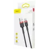 BASEUS Braided Cafule Fast Charging Cable - USB Type-A To Type-C 2A - 2m - Black (Nylon)