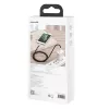 BASEUS Fast Charge Cafule Data Transfer Cable - USB Type-A to Lightning - 480Mbps (2.4A PD) - 1m - Black