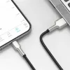 BASEUS Fast Charge Cafule Data Transfer Cable - USB Type-A to Lightning - 480Mbps (2.4A PD) - 1m - Black