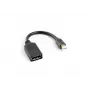 LANBERG DisplayPort Cable Mini DisplayPort - 0.12m Black