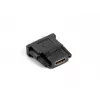 LANBERG Cable Gender Changer HDMI DVI-d 18+1 Single Link Black
