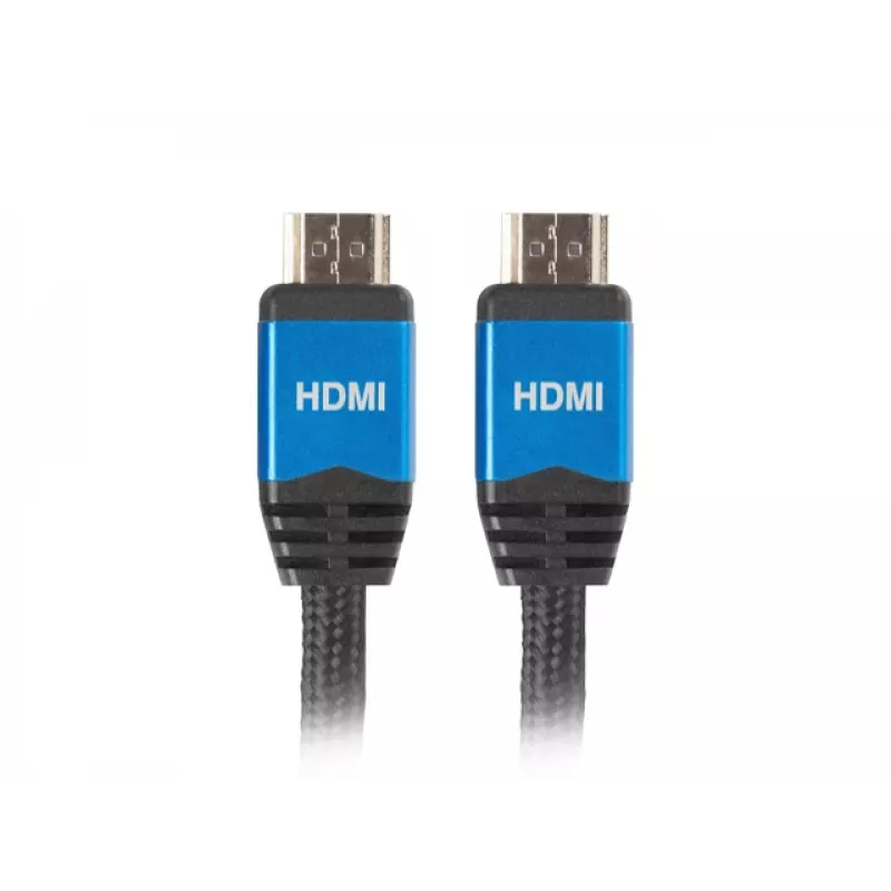 LANBERG HDMI Cable - M/m V2.0 Cable Cu Premium - 1m Black
