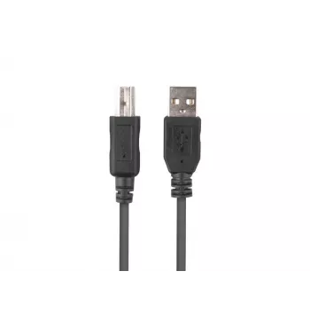 LANBERG USB-a(m)->USB-b(m) 2.0 Cable 1m Black Ferrite Box