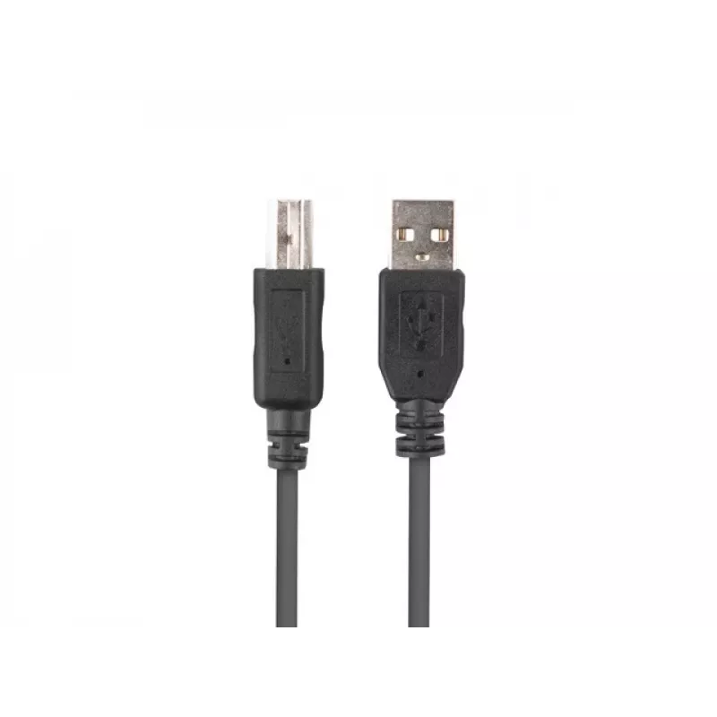 LANBERG USB-a(m)->USB-b(m) 2.0 Cable 1m Black Ferrite Box