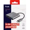 Trust Dalyx USB 3.2 Gen 1 (3.1 Gen 1) Type-C Aluminium, Black