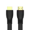 HDMI cable Unitek C11063BK-2M 2 m, HDMI 2.0, 18 Gbit/s, 4K@60Hz, ARC, flat black
