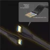 HDMI cable Unitek C11063BK-2M 2 m, HDMI 2.0, 18 Gbit/s, 4K@60Hz, ARC, flat black