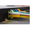 Networking cable Gembird PP6A-LSZHCU-20M RJ-45 Cat6a 20m Grey