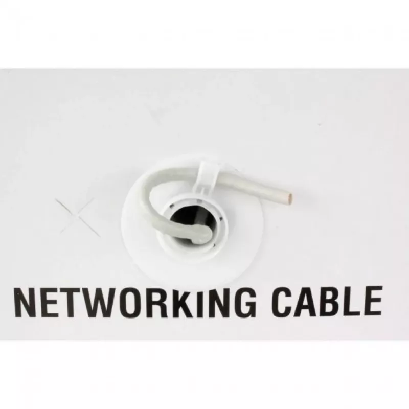 Networking cable TECHLY Cat6 S/FTP ITP9-RIS-0305, 305 m, 250 MHz, CCA, grey