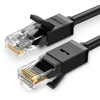 Ethernet cable UGREEN Cat6 RJ-45 to RJ-45, 5 m, U/UTP, 250 MHz, black
