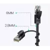 Network cable UGREEN Cat6A UTP RJ45 3 m, PVC jacket, 500 MHz, Gigabit Ethernet