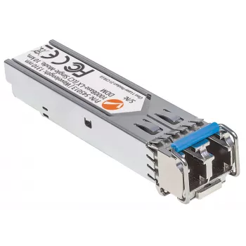 Intellinet Transceiver Module Optical, Gigabit Fiber SFP, 1000Base-Lx (LC) Single-Mode Port, 10km, Wavelength 1310nm, MSA Compliant, Equivalent to Cisco GLC-LH-SM, Ethernet, Fibre, Three Year Warranty
