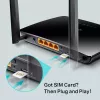 TP-Link Archer MR402 wireless router Fast Ethernet Dual-band (2.4 GHz / 5 GHz) 4G Black