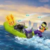 LEGO playset Fire Rescue Boat 60373 — City series, 144 pieces, 3 minifigures, age 5+, dimensions 80×230×70 mm