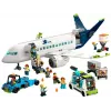LEGO Passenger Plane building set 60367 — City series, 913 pieces, 2 minifigures, detailed interior