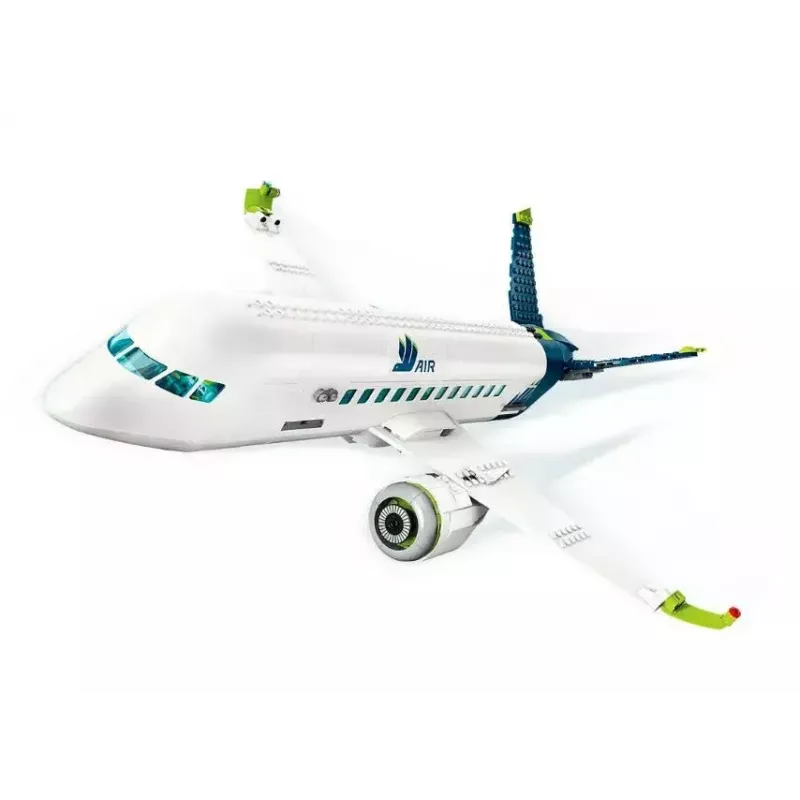 LEGO Passenger Plane building set 60367 — City series, 913 pieces, 2 minifigures, detailed interior