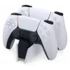 Charging station Sony DualSense charging stand for 2 PS5 controllers, white, snaps