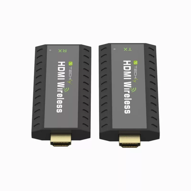 Techly IDATA HDMI-WL53 AV extender AV transmitter & receiver Black