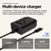 Motorola TurboPower 125W Duo Charger Universal Black AC Fast charging Indoor