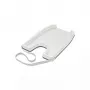 Gutter tray for hair washing SUNDO 47090, white tray 450 mm depth x 330 mm width