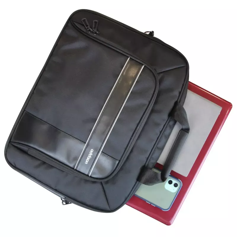 Toploader bag Addison COMPUTER CASE FOR NOTEBOOK 14.1 inch CORNELL 14 — Nylon, 362×38×245 mm, Black