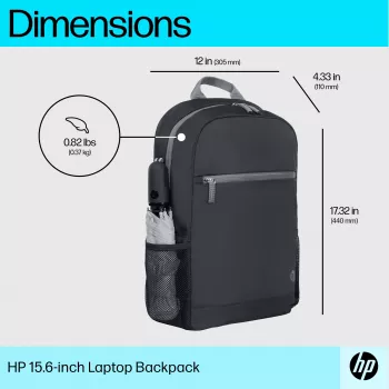HP 15.6-inch Laptop Backpack, Backpack, 370 g