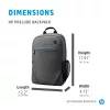 HP Prelude Backpack 15.6, Backpack, 39.6 cm (15.6"), 490 g