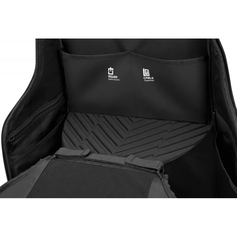 Backpack Lenovo GX41M53147 — polyester, fits up to 40.6 cm (16 inch), black, 420×280×22 mm, 1.03 kg