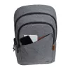 Backpack Trust Avana 40.6 cm 16 inch Grey 3 compartments