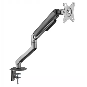 Monitor mount Gembird MA-DA1-05 clamp/grommet for 17–32 inch screens, VESA 75x75–100x100, max load 9 kg, grey