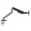 Monitor mount Gembird MA-DA1-05 clamp/grommet for 17–32 inch screens, VESA 75x75–100x100, max load 9 kg, grey