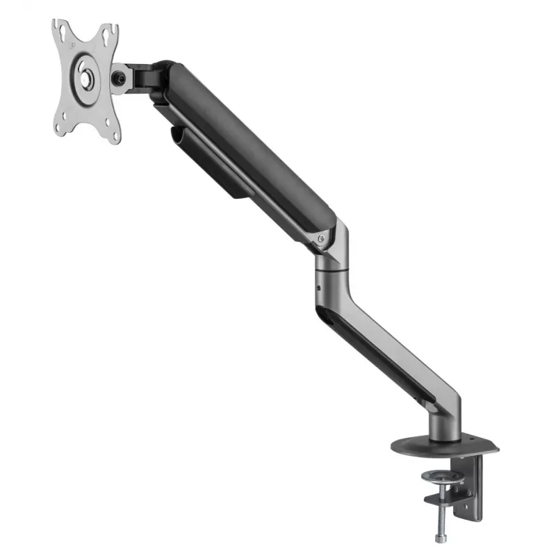 Monitor mount Gembird MA-DA1-05 clamp/grommet for 17–32 inch screens, VESA 75x75–100x100, max load 9 kg, grey