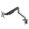 Monitor mount Gembird MA-DA1-05 clamp/grommet for 17–32 inch screens, VESA 75x75–100x100, max load 9 kg, grey