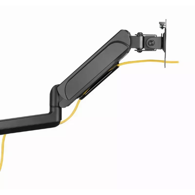 Monitor mount GEMBIRD MA-DA3-01 3-arm desk clamp/grommet for up to 3×27 inch, VESA 75/100, gas spring, black