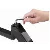 Monitor mount GEMBIRD MA-DA3-01 3-arm desk clamp/grommet for up to 3×27 inch, VESA 75/100, gas spring, black