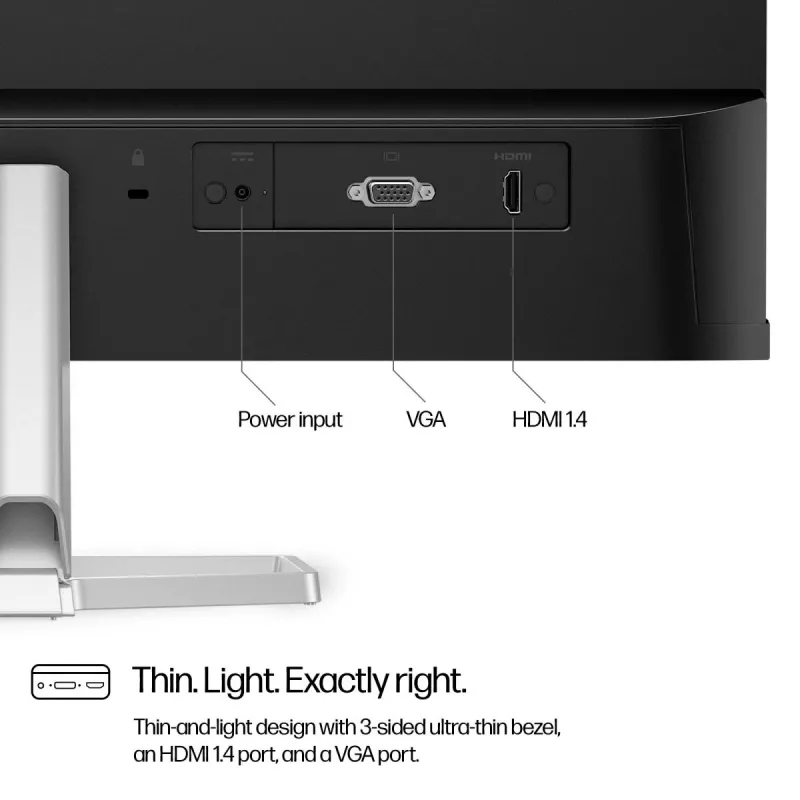 HP Desktop Monitor - Series 5 524sf - 24in - 1920x1080 (FHD) - IPS