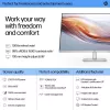 HP Desktop Monitor - Series 5 524sh - 24in - 1920x1080 (FHD) - IPS - Height Adjustable