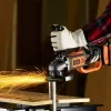 Angle grinder Black & Decker BCG720N — cordless 18V Li-Ion, 12.5 cm disc, up to 8600 RPM, 3 handle positions