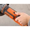 Angle grinder Black & Decker BCG720N — cordless 18V Li-Ion, 12.5 cm disc, up to 8600 RPM, 3 handle positions