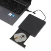 Optical Disc Drive IBOX IED03 DVD±RW USB 3.1 Gen1 (USB-C) Black, tray, 24x CD / 8x DVD