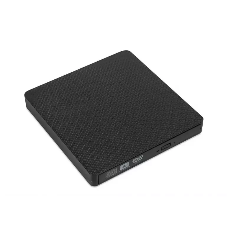 Optical Disc Drive IBOX IED03 DVD±RW USB 3.1 Gen1 (USB-C) Black, tray, 24x CD / 8x DVD