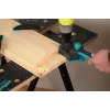 Mounting tool Wolfcraft Dowelmaster for dowel pins 6/8/10 mm, board thickness 1.2–30 mm, plastic/steel, black