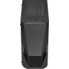 PC case AEROCOOL Zauron Midi Tower Black — Midi-Tower, side window, supports ATX/microATX/Mini-ITX, max GPU 32.5 cm, CPU cooler height 166 mm, 2x 3.5 inch bays, 4x 2.5 inch bays