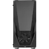 PC case AEROCOOL Zauron Midi Tower Black — Midi-Tower, side window, supports ATX/microATX/Mini-ITX, max GPU 32.5 cm, CPU cooler height 166 mm, 2x 3.5 inch bays, 4x 2.5 inch bays